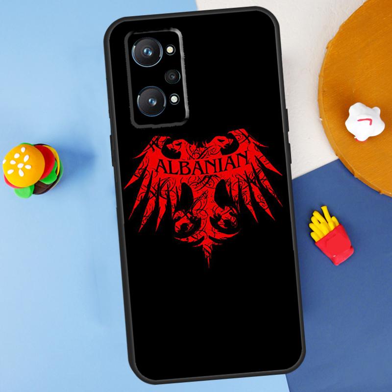 Albanien Flagge Für Realme GT 6 6T 5 GT7 Pro C61 C75 C55 C51 C21Y C25S C67 C53 13 12 10 11 14 Pro Plus Hülle