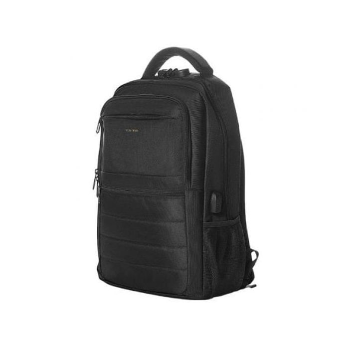 Mochila Vention KRKB0 para portátil 17? USB impermeable antirrobo negra 20L
