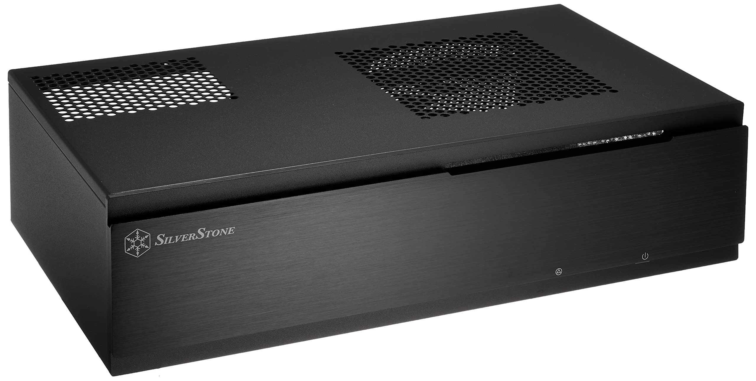 

SilverStone MILO Series Compatible Slim PC Case Horizontal Mount Compatible Black Distributor Mini-ITX SST-ML06B [Авторизований продукт] чорний