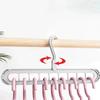 3PCS/1PC  360 Degree Rotation Magic Hanger 9 Hole Household Storage Coathanger Folding Hanger