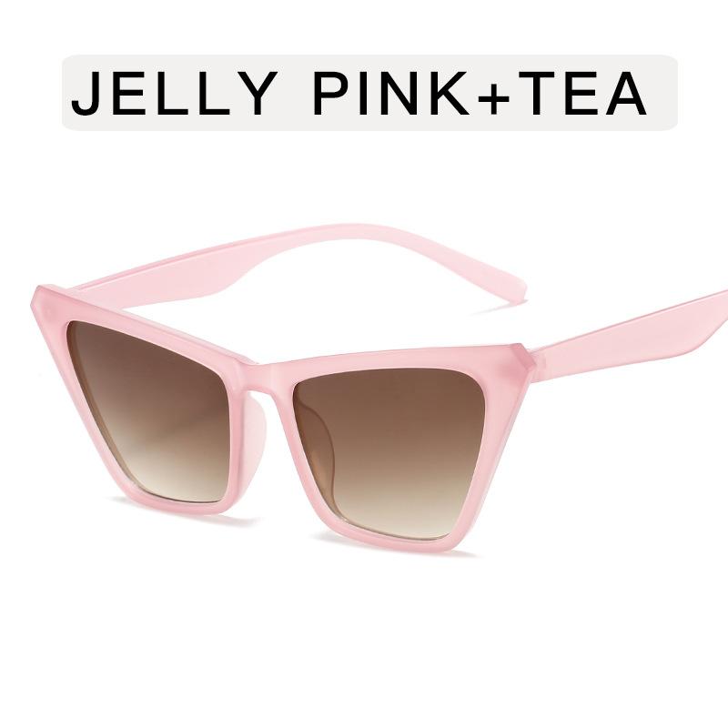 European American Stylish Man Sunglasses Fashion Cat Eye Shape Women's Sun Glasses Driving Hiking Women's Sunglass