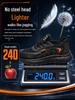 Ultra-light Breathable Anti-static Work Shoes with Soft Sole & No Steel Toe