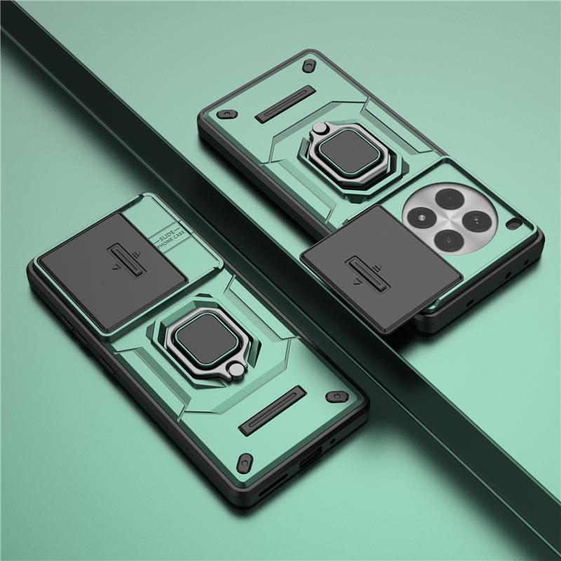 For OnePlus Ace 3 Pro Cover Ace 3 Pro 5G Case 6.78 Inch Lens Sliding Window Protector Armor Shockproof Holder Magnetic Bumper