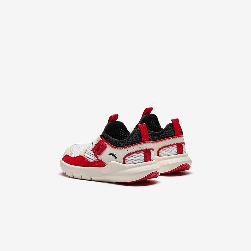 Anta Kids Synthetic Leather Fabric Versatile Comfortable Anti-Kick Breathable Lightweight Shock Absorbing Low-Top Walking Shoes Baby Shoes A12520024