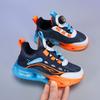 Kids Chunky Sneakers Boys Girls 2026 Soft Sole Running Shoes With Rotating Snap Synthetic Leather Upper