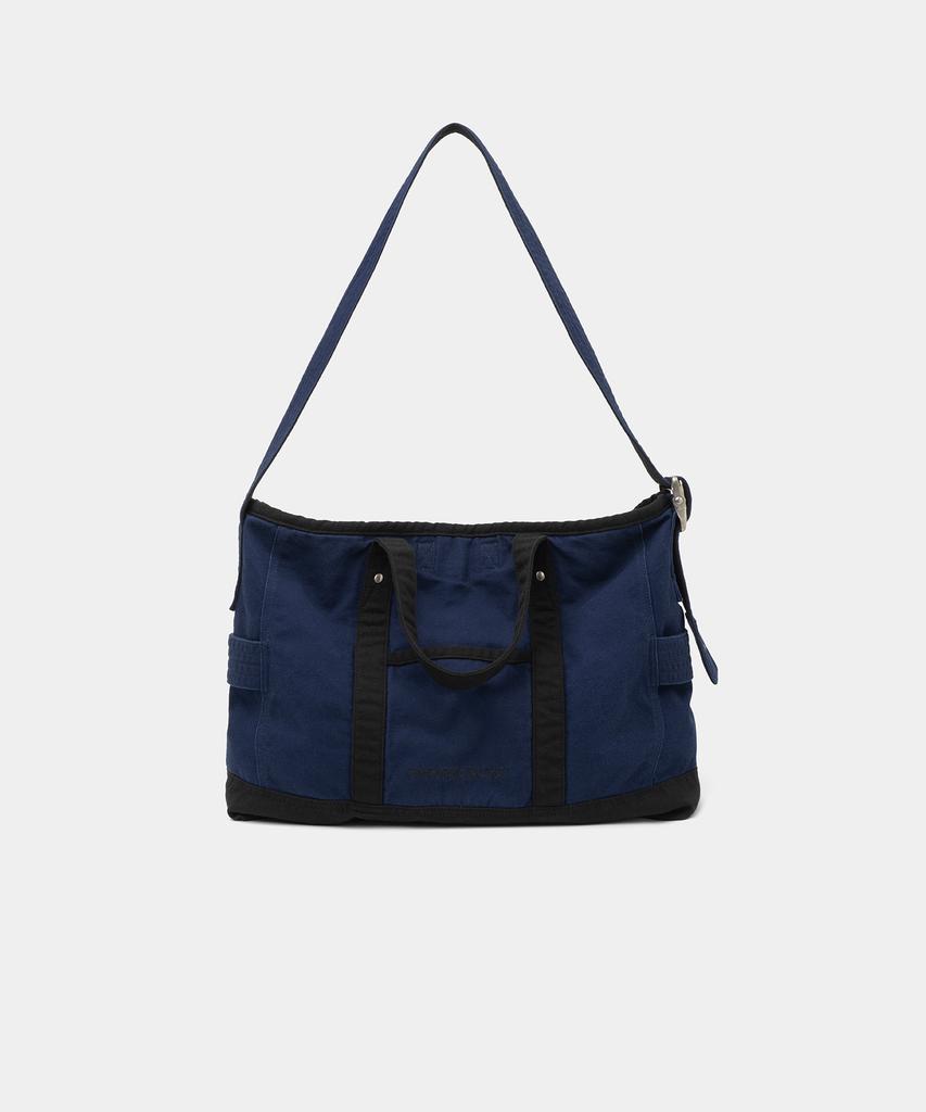 Uniform Bridge Canvas Tote Bag Blue