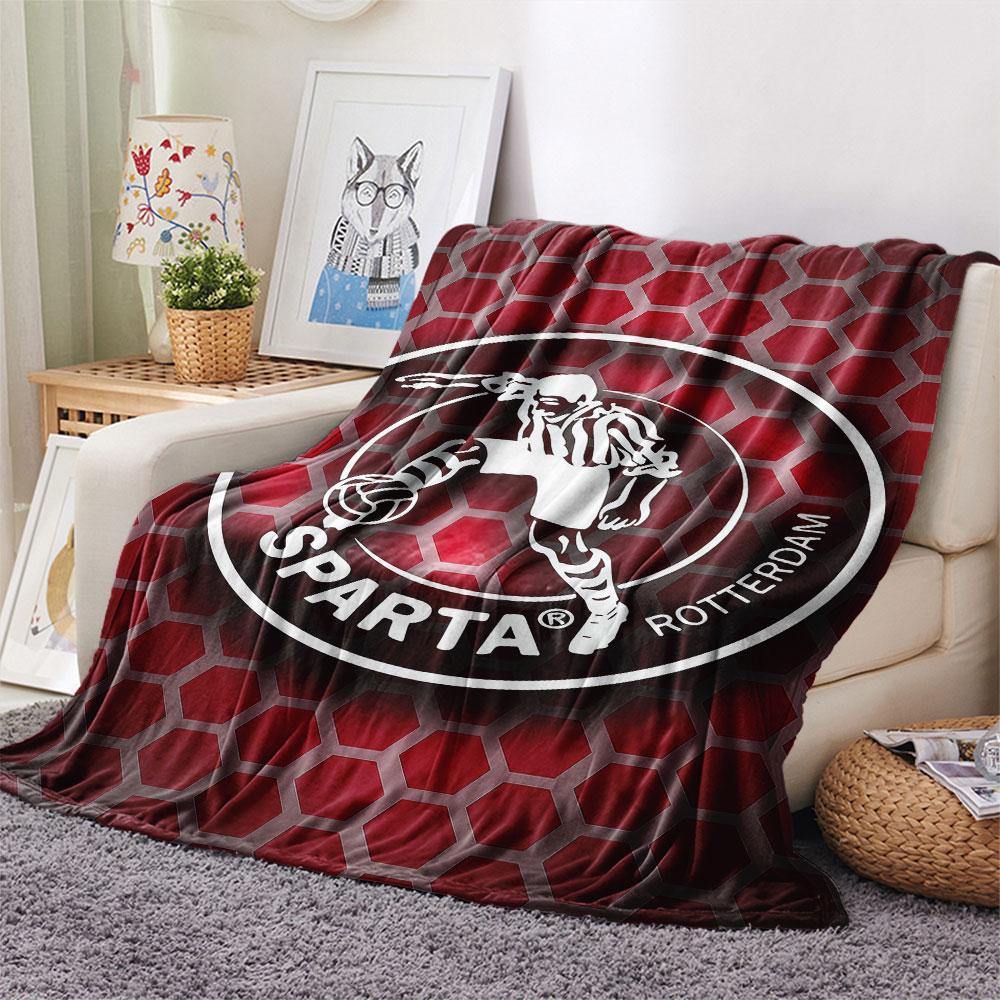 Sparta Rotterdam Blanket, High quality Comfortable for All Seasons, Home Decor, Warmth and Comfort