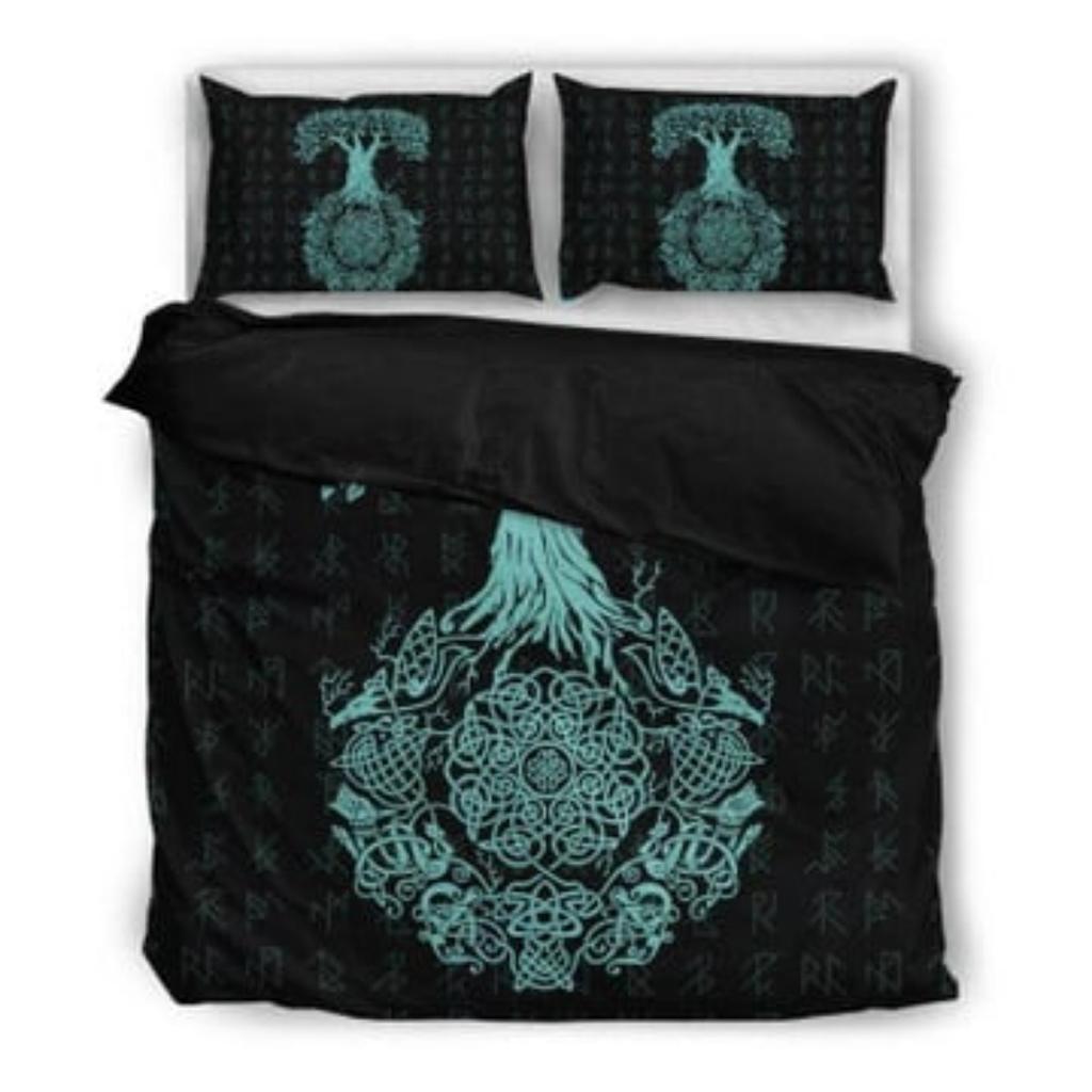 Bedding Cover Suit Hawaii Turtle Polynesian Bedding Set-Circle Style Pillowcase