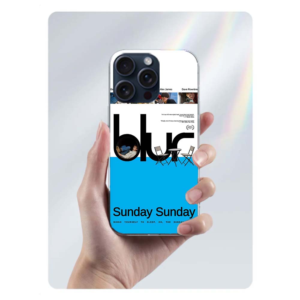 

Blur Band Clear Phone Case For Iphone 17 Air 16 Pro Max 15 Pro 14 Plus 17E 16E 11 13 12 Mini Cover Cases Fundas Cell TPU Capa Sh iPhone 16 Pro