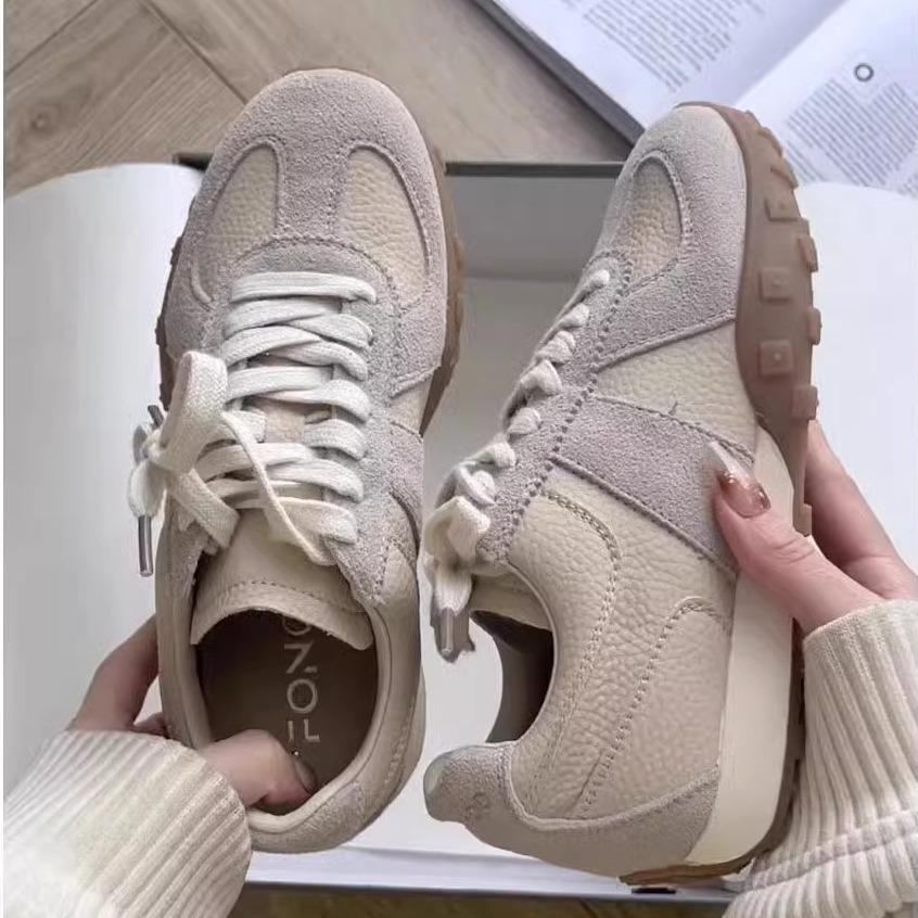 

Women s 2024 Retro Patchwork Trainer: Soft Sole, Casual & Stylish - Inspired by Forrest Gump 38 брудно-білий