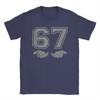Men's Funny 67 Meme T Shirt  Cotton Clothing Novelty Short Sleeve Round Collar Tees Plus Size T-Shirt