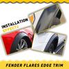 Fit For Fender Flare Flair Trim Wiper Style Edge 30 Feet FT For Car Truck Rubber