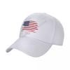 Baseball Cap USA American Flag Cool United States Fans Wild Sun Shade Peaked Adjustable Outdoor Caps for Unisex Women