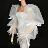 Ruffled Bubble Sleeves Fairy Sleeves Party Sleeves Elegant Bridal Evening Sleeves  Photo Props