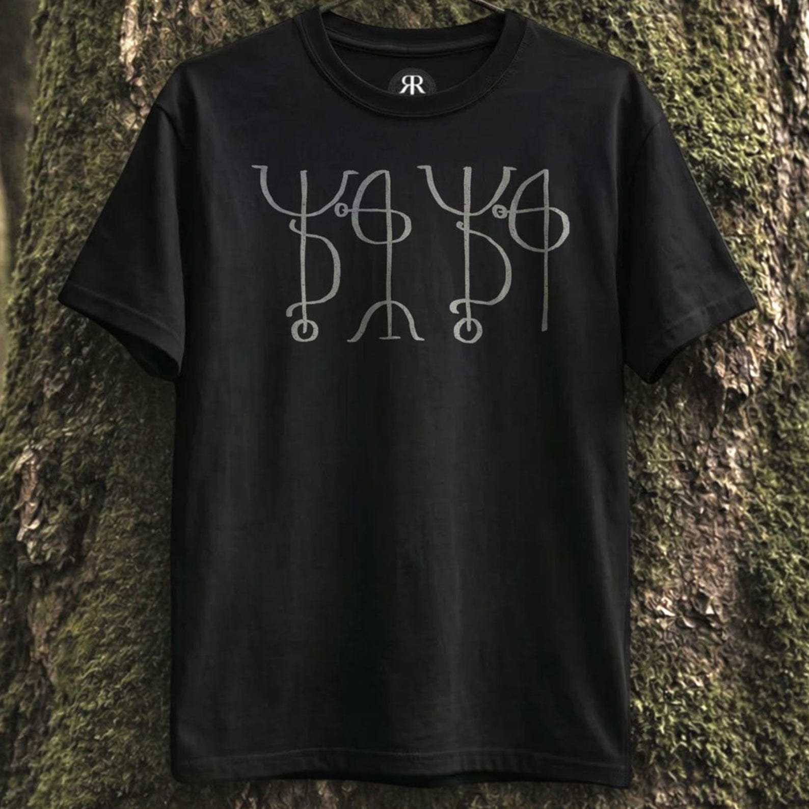 Draumstafir Shirt - Icelandic Stave, Norse Pagan Graphic Tee, Norse Mythology M