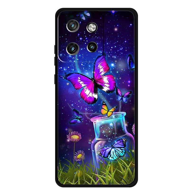 Soft Case For Motorola Moto G75 5G Cover Silicone Print Luxury Flower TPU Soft Phone Cases For Moto G75 5G  Animal Colorful TPU