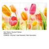 Oil-proof Kitchen Wall Sticker Rose Tulip Flower Dolphin Dandelion Self-adhesive Waterproof