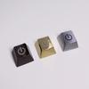  Zinc Alloy Keycap Metal ESC Keycap with Engraved Power Switching Sign For Mechanical Keyboards Customization