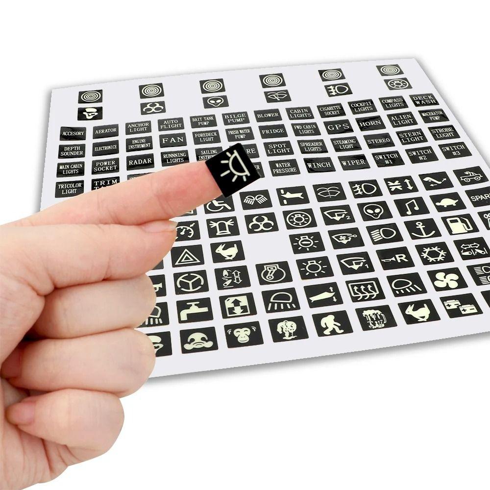 Waterproof Car Sticker Circuit Decal Glow-in-the-dark Sticker  Interior