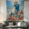 Virgin Mary Pattern Home Decor Tapestry, Wall Hanging, Decorative RV Wall Cloth.SGT0917477