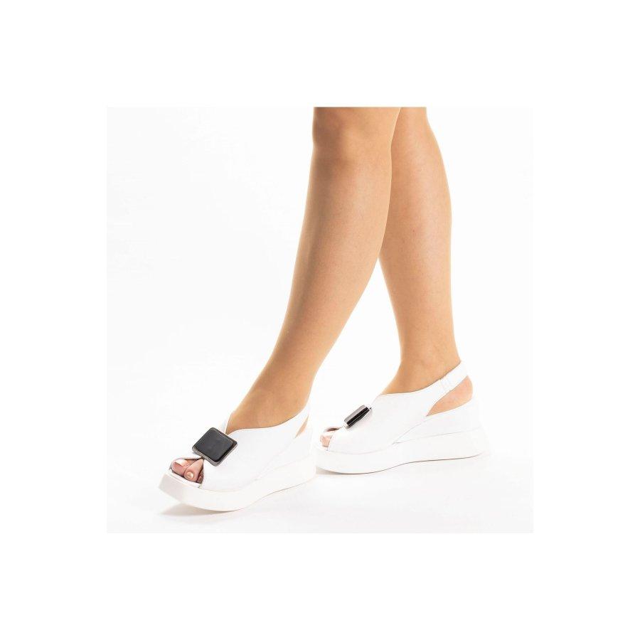 Women's Genuine Leather Wedge Heels Comfortable Stylish Sandals