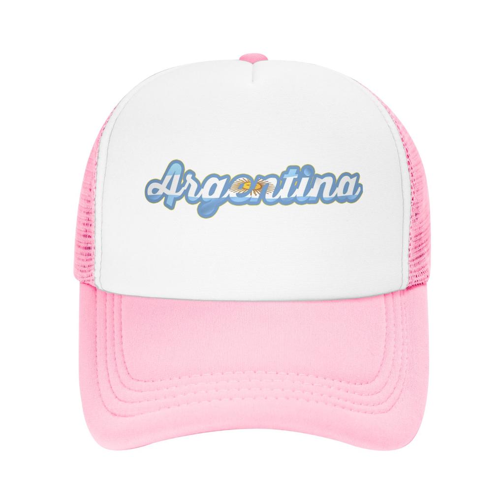 Argentina Flag Map Mesh Baseball Caps Adult Outdoor Sun Hat  Hats Adjustable Snapback Caps Trucker Cap Summer Trucker Hat