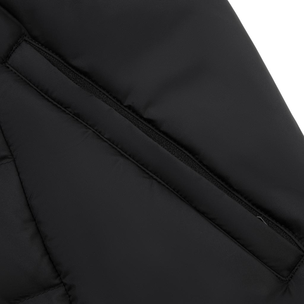 Li-Ning Basketball Series Bad5 3D Stand Collar Logo Stitching Zipper Down Jacket Men Outerwear AYMV131-4