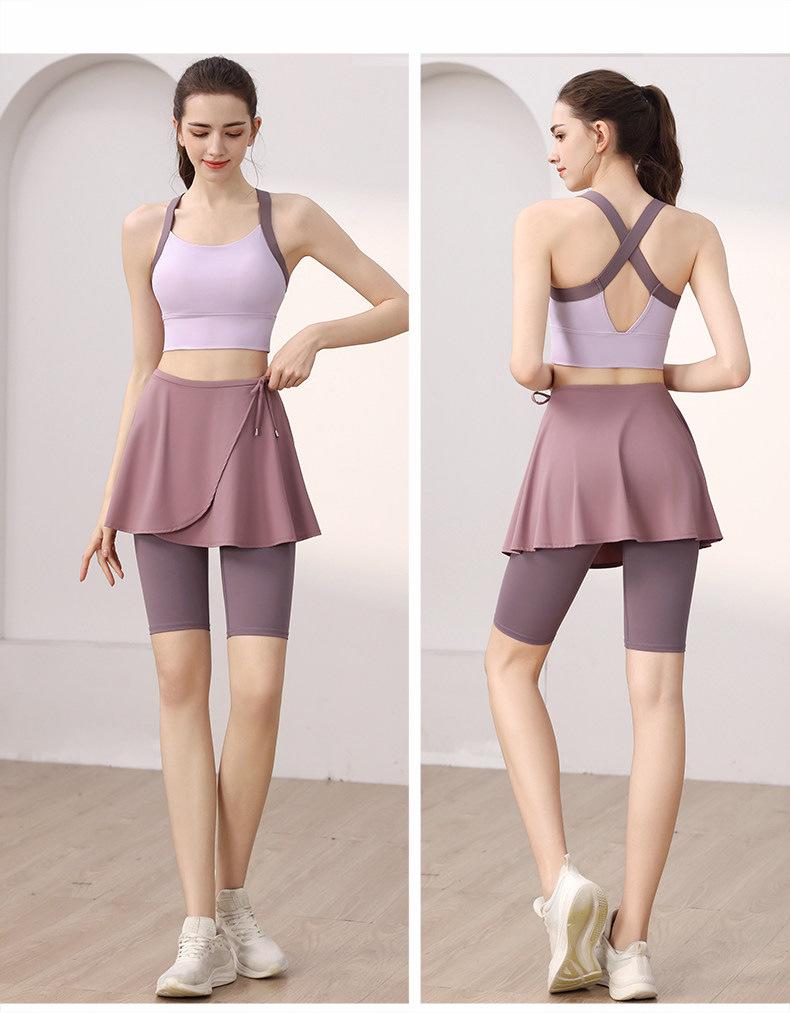Women's Quick-Dry High-Intensity Sports Bra Set for Running & Yoga