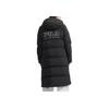 Fila Geacă Lungă Originală din Puf Culoare Solidă Simplă Caldă Lungă cu Glugă Palton de Puf pentru Femei Îmbrăcăminte Exterioară Negru F11W449906FBK