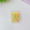 Children'S Gradual Change Of Color Simple Bb Clip Headgear Fashionable Girl One-Word Clip Side Clip Fixed Broken Hair Bangs Hairpin Card