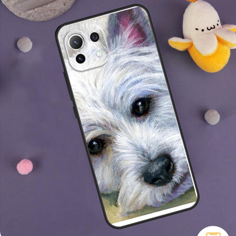 Westie Dog Case For Xiaomi 15T 13T 14T Pro 14 15 Ultra 17 Pro Max POCO X7 X6 X5 F5 F6 F7 F8 Pro Cover