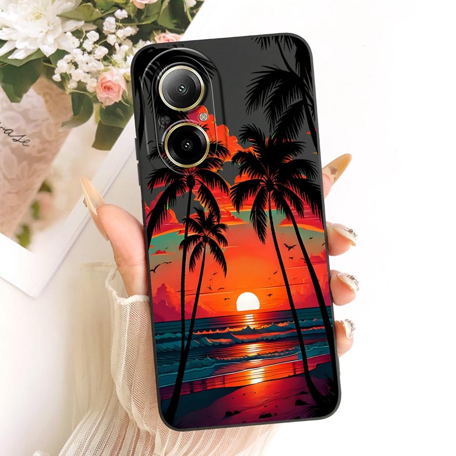 For Realme C67 4G Case RMX3890 Cute Rabbit Cartoon Cover Soft Silicone Case For Realme 12 Lite C 67 RealmeC67 4G Back Cover Bags