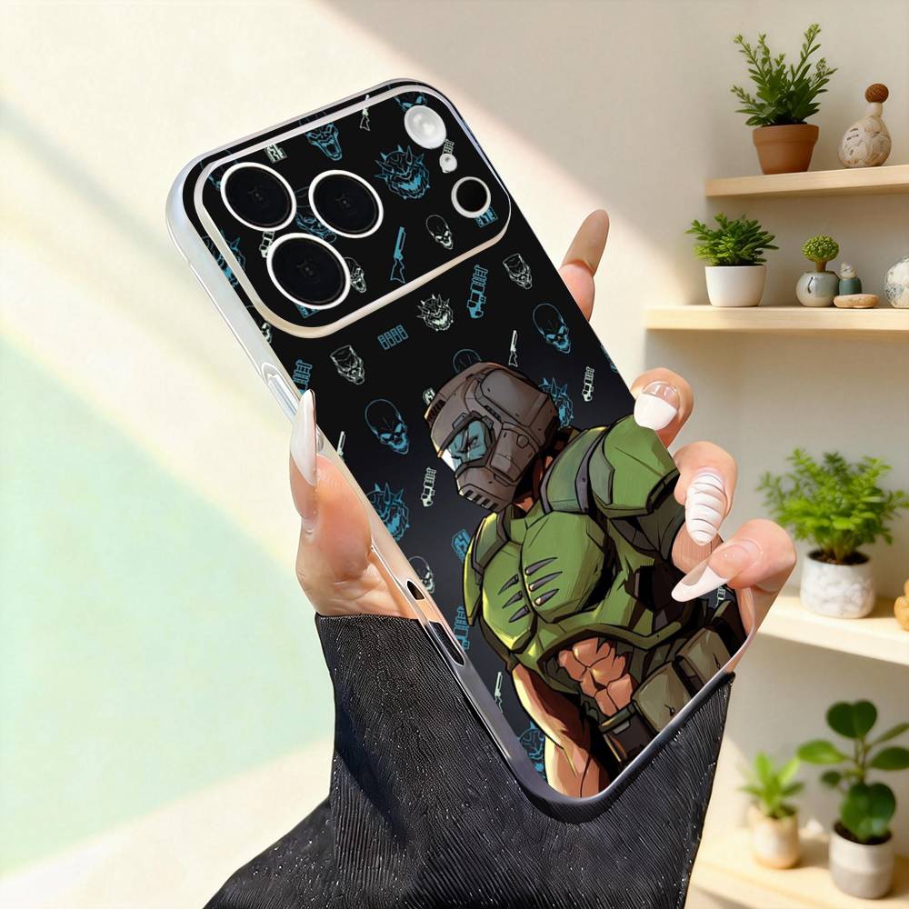 

Game Dark D-Dooms Cool For iPhone 11,12,13,14,15,16,17,Pro,Max,Plus,Mini,SE4,E Phone Case With Magsafe Wireless iPhone15