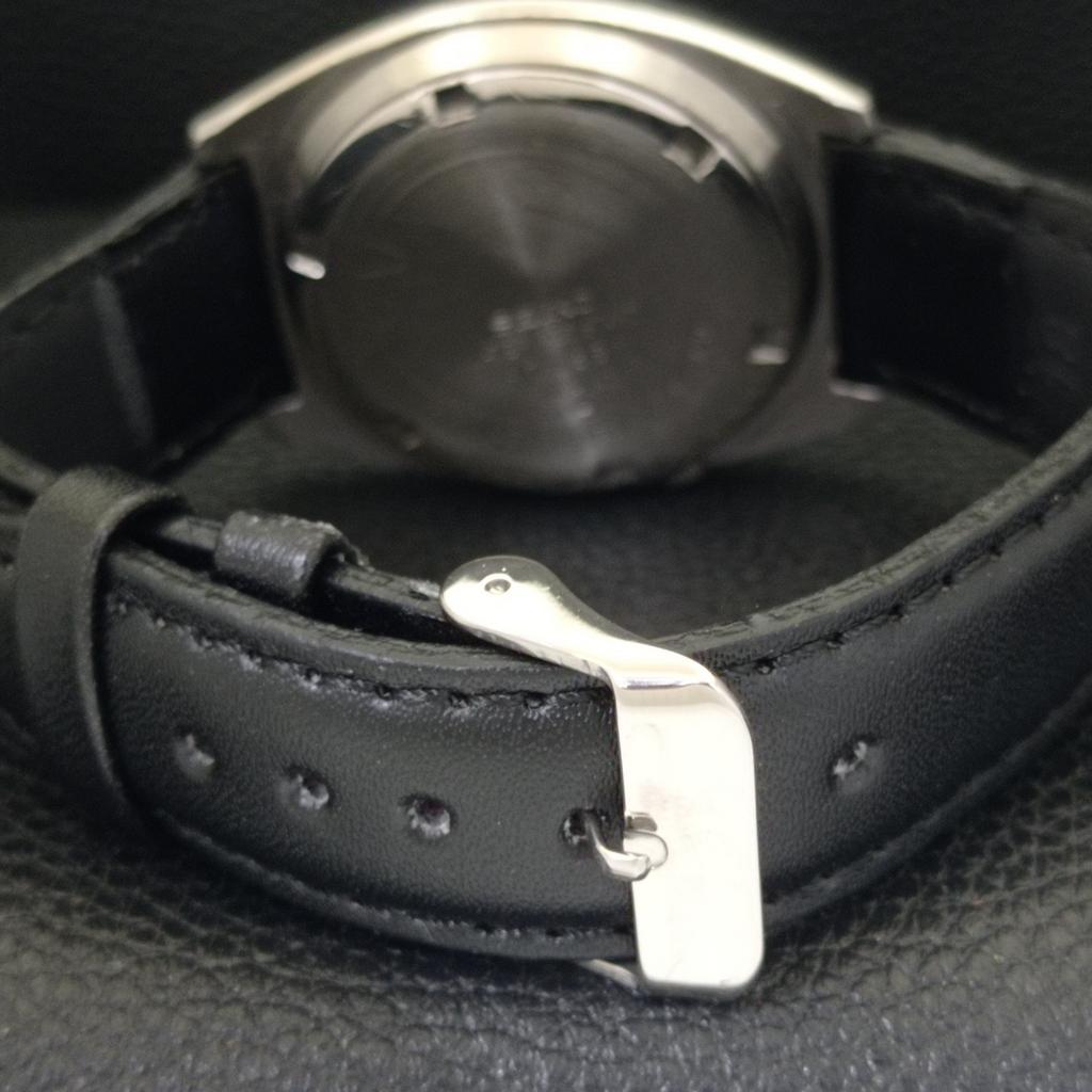 AUTOMATIC VINTAGE SEIKO 5 JAPAN 7009A MENS GREEN COLOR DIAL WATCH a702097-5 R208-a702097