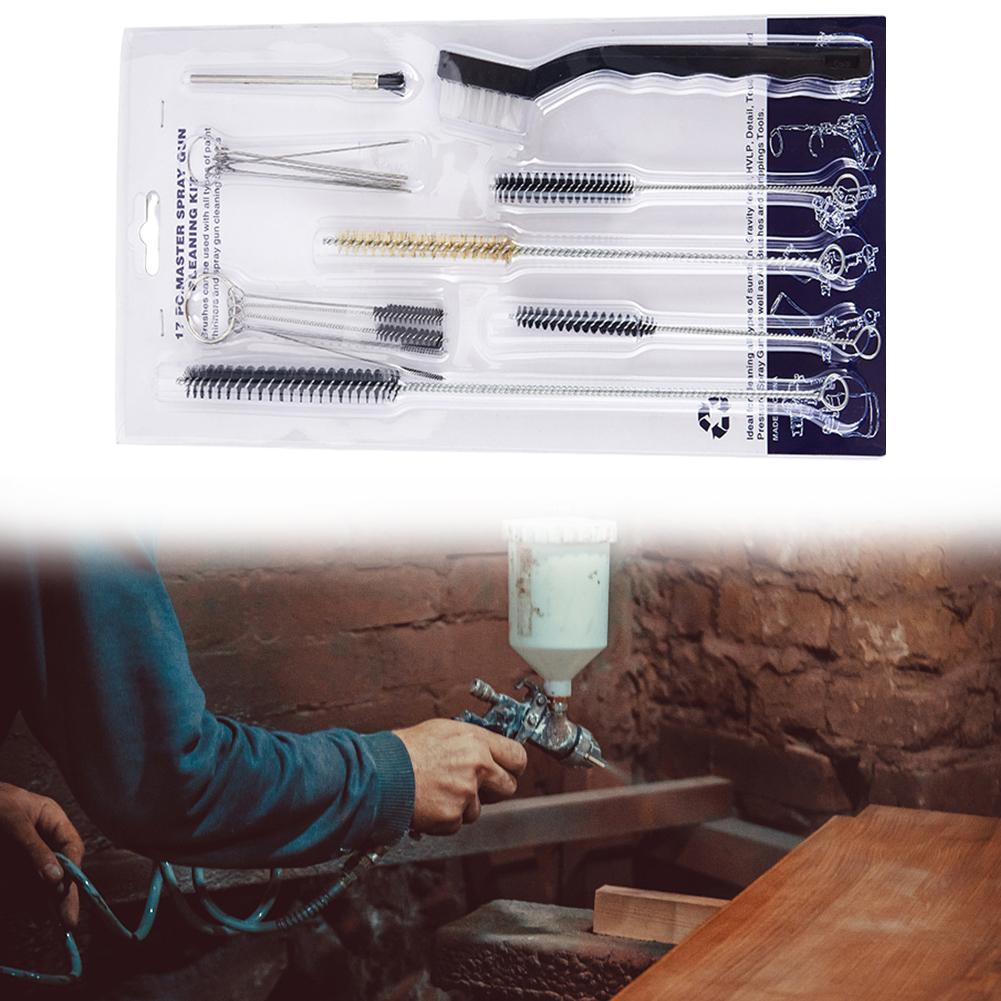 21Pcs Cleaning Brush Set Multi-Functional Nylon Brush Spray Lance Cleaning Kit Drink Straws Sewing Machines Cleaning Brush