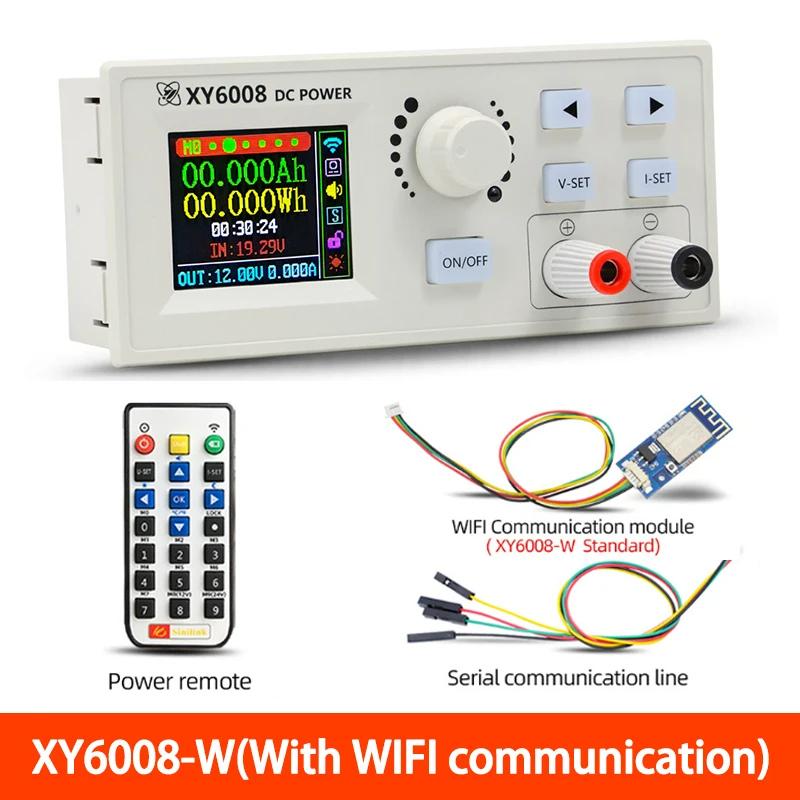 XY6008 XY6008-W Nastavitelný DC Regulovaný Napájecí Zdroj Konstantní Napětí Konstantní Proud Údržba 60V 8A 480W Modul pro Snížení Napětí