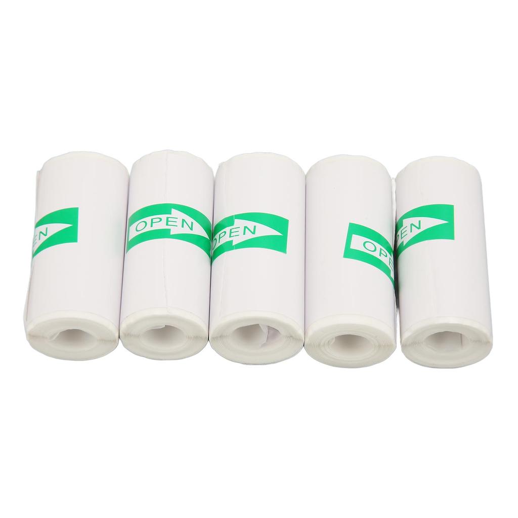 20Pcs Self Adhesive Printer Paper Thermal Printer Paper Refill Label Printer Sticker Paper Roll for