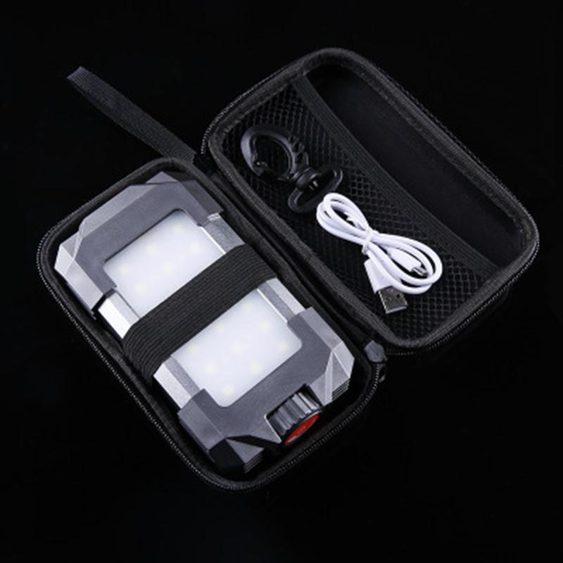 Outdoor Portable 27 LEDs Lantern Lamp Rechargeable Flasher Flashlight Lantern Light with USB Hook 10W 500LM Camping Tent Light
