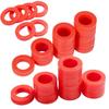 Hose Gasket Washers 50 Pieces Garden Hose Washer Silicone Washer Seals Leak-Proof Repair Tools for Sprinkler Faucets Sink Shower