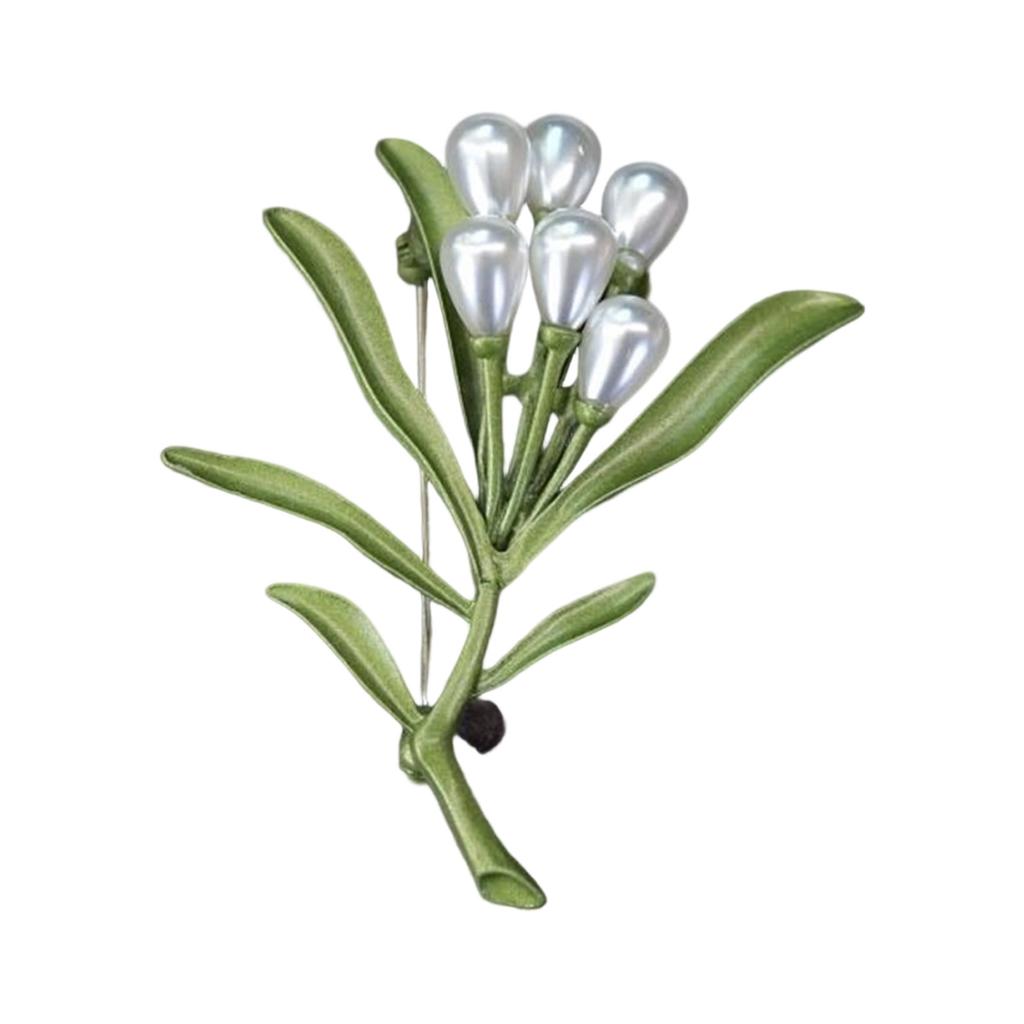 Colorful Brooch Multifuntional Accessory Beautiful Plant Pin Plant Brooch Perfect for Fashion Enthusiasts Present