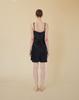 Tudeulimeoseu Midnight Muse Silk Slip Dress