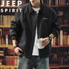 JEEP SPIRIT Men's Casual Lapel Workwear Jacket