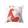 Merry Christmas Cute Dwarf Print Pattern Cushion Cover Home Living Room Sofa Decoration Polyester Pillow Pillow Cover