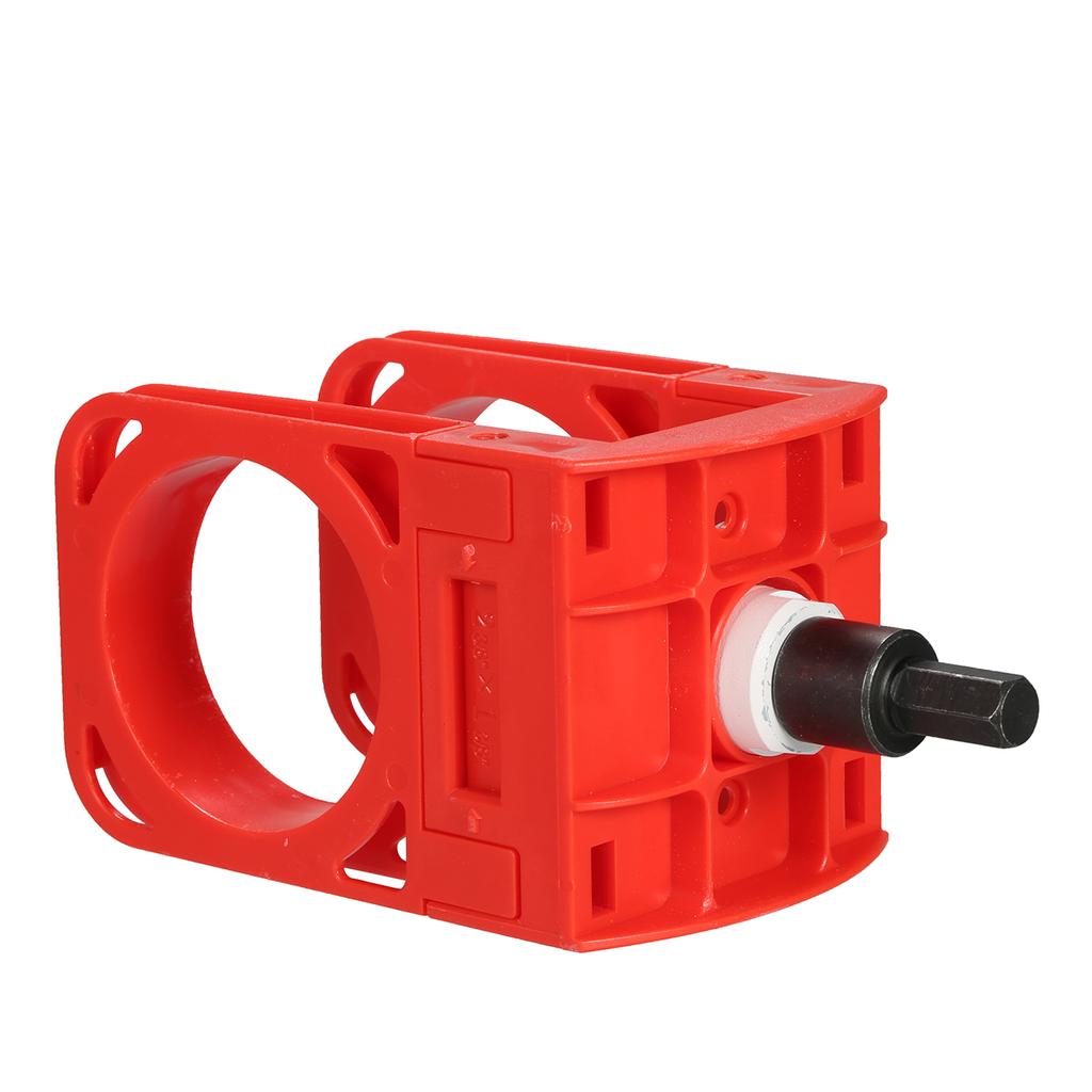 Kit de instalare a încuietorilor cu șablon de ghidare pentru uși din lemn