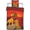 Housse de couette disney roi lion - 1 personne - multicolore