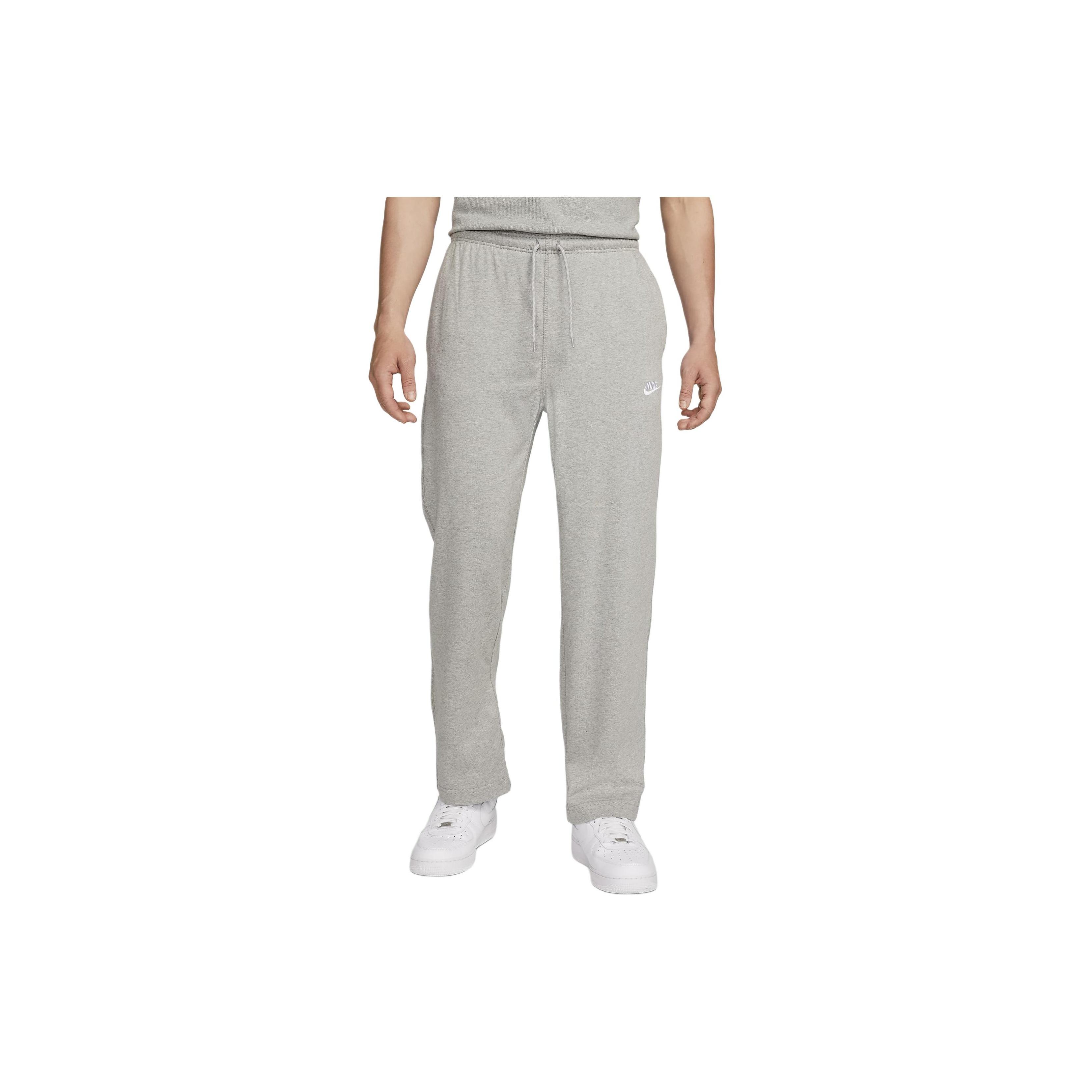 Nike Sportswear Club Knit Open-Hem Pants Men Dark Grey Heather FQ4333-063 XL