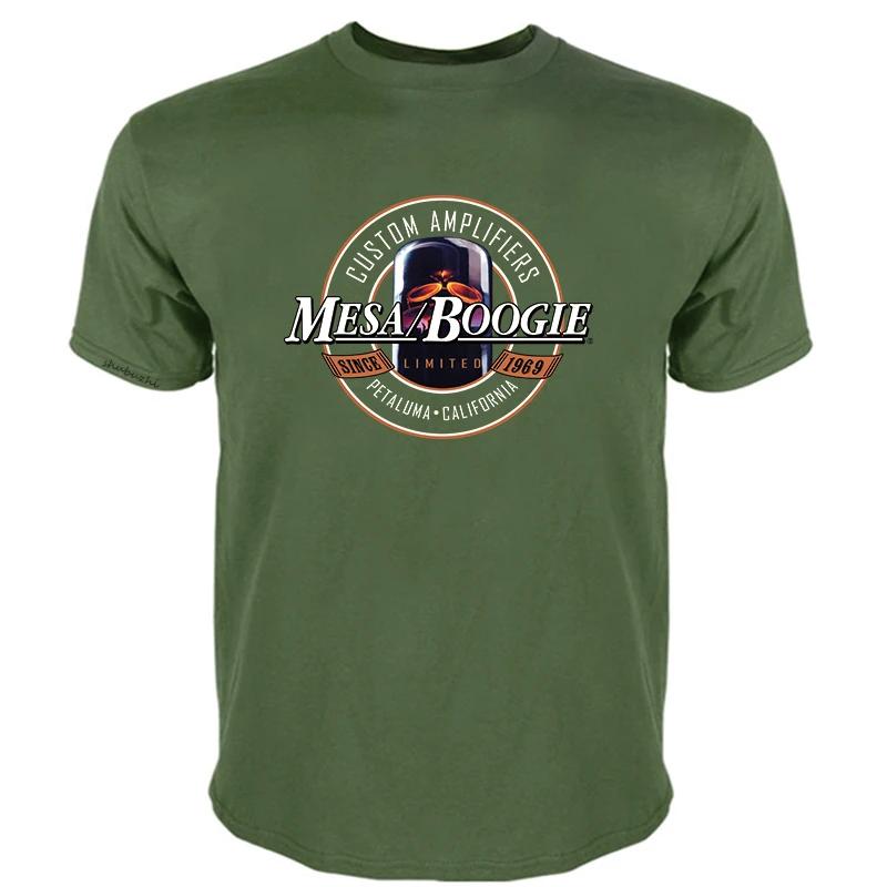 T-shirt Men Cotton Mesa Boogie Amp T-Shirt Blouse Anime Clothes Black T-shirts for Men Summer T-shirt for Man