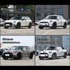 Real Carbon Fiber Car Headlight Eyebrows Cover Glossy Black Front Angry Eyelids for MINI F54 CLUBMAN F55 F57 CABRIO F56 COOPER