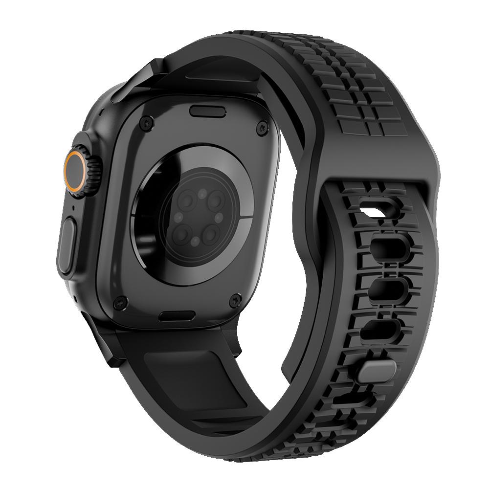 

Силиконовый деловой ремешок для Apple Watch Ultra 3 2 1 49 мм Серии 11 10 46 мм Мягкий спортивный ремешок для iwatch 9 8 7 6 5 SE 3 44 мм 45 мм 44mm 45mm 46mm