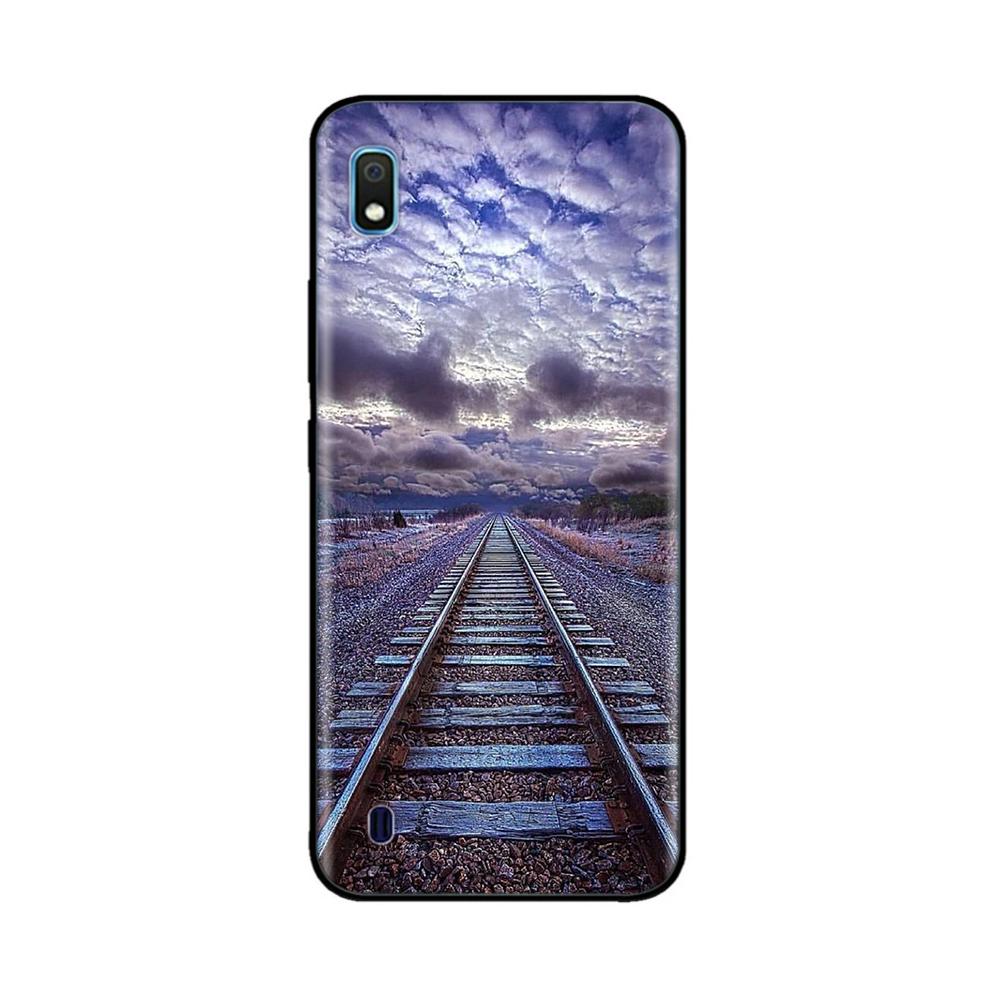 For Samsung Galaxy A10 Case Housing New Design Phone Cover For Samsung A10 Case A 10 SM-A105F Coque Soft Liquid Silicone Covers